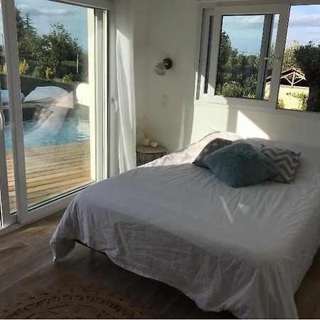 Chambre Independante Dans Pool House Le Mas-dʼAgenais Εξωτερικό φωτογραφία