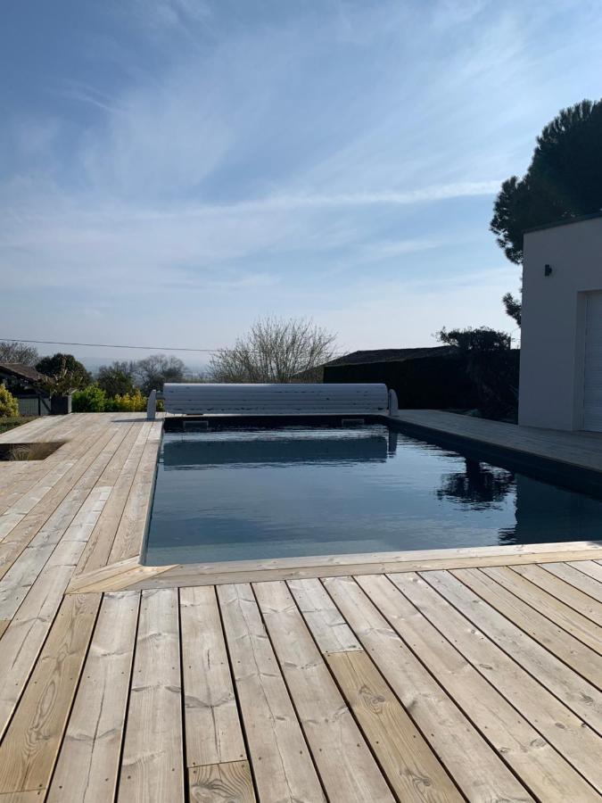 Chambre Independante Dans Pool House Le Mas-dʼAgenais Εξωτερικό φωτογραφία