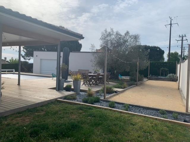 Chambre Independante Dans Pool House Le Mas-dʼAgenais Εξωτερικό φωτογραφία